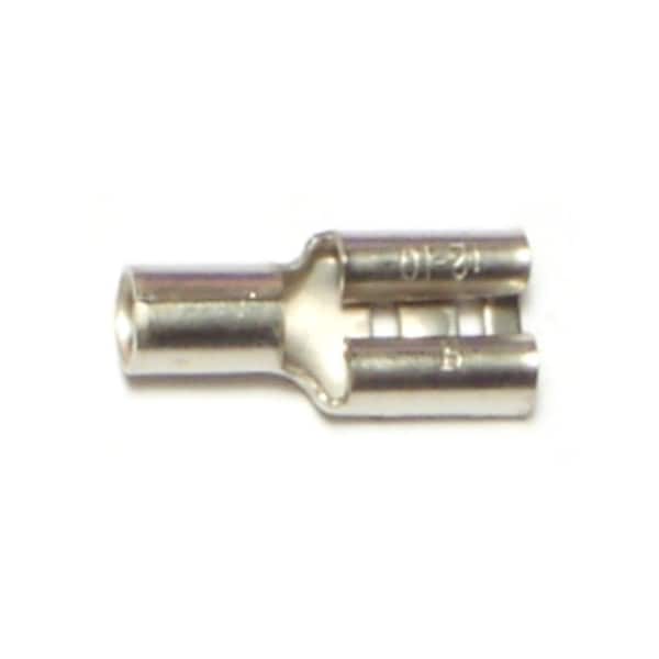 Midwest Fastener 12 WG to 10 WG x 1/4" x 0.7" Uninsulated Female Disconnects 1 12PK 67037 - main